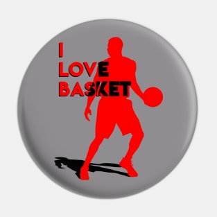 BASKET LOVERS C Pin