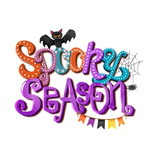 Spooky season cute design T-Shirt