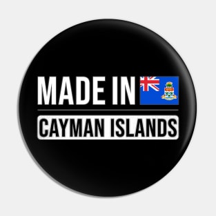 Made In Cayman Islands - Gift for Caymanian With Roots From Cayman Islands Pin
