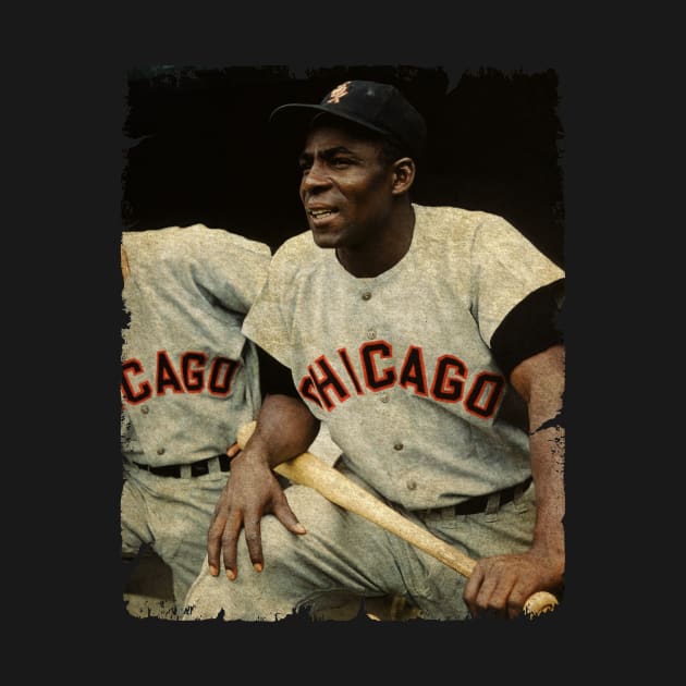 Minnie Minoso in Chicago White Sox by anjaytenan