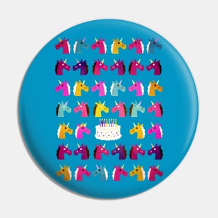 Unicorn Birthday Party Pin