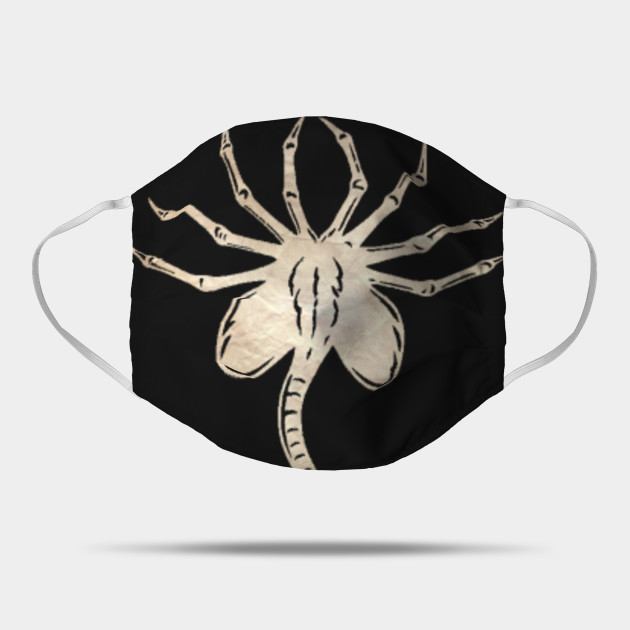 Face Hugger Mask Alien Mask Teepublic Uk