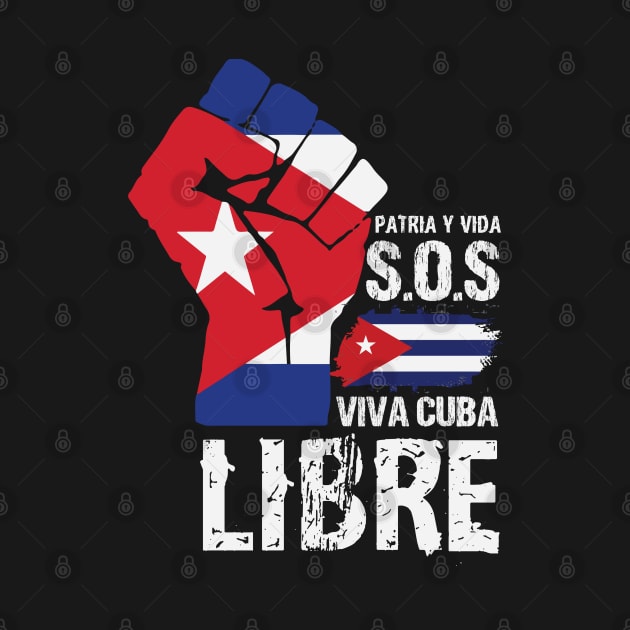 Viva Cuba Libre! Patria Y Vida! by HROC Gear & Apparel