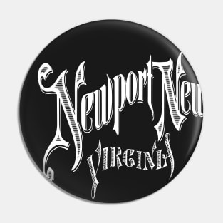 Vintage Newport News, VA Pin