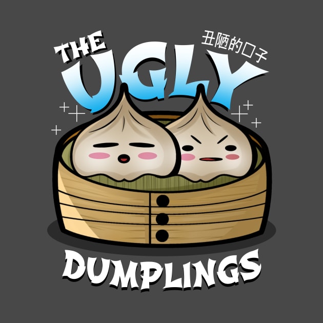 Funny Cute Ugly Kawaii Dumplings Gift For Foodies Dumpling Lovers by Keira's Art