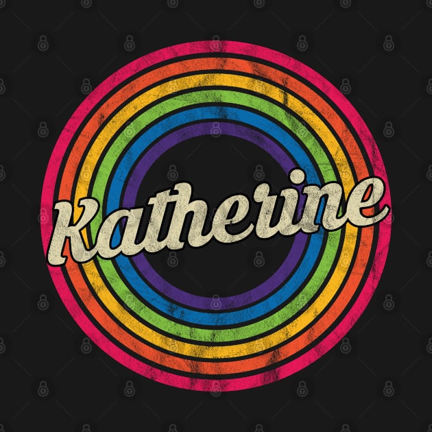 Katherine - Retro Rainbow Faded-Style by MaydenArt