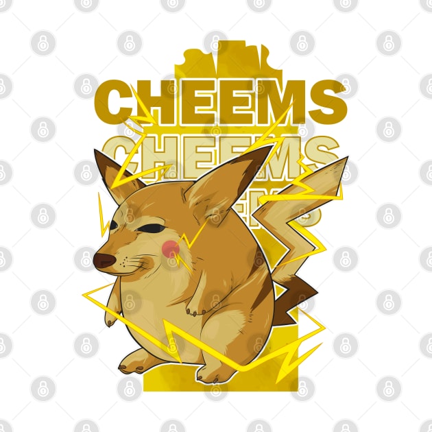 Cheems anime by PaperHead