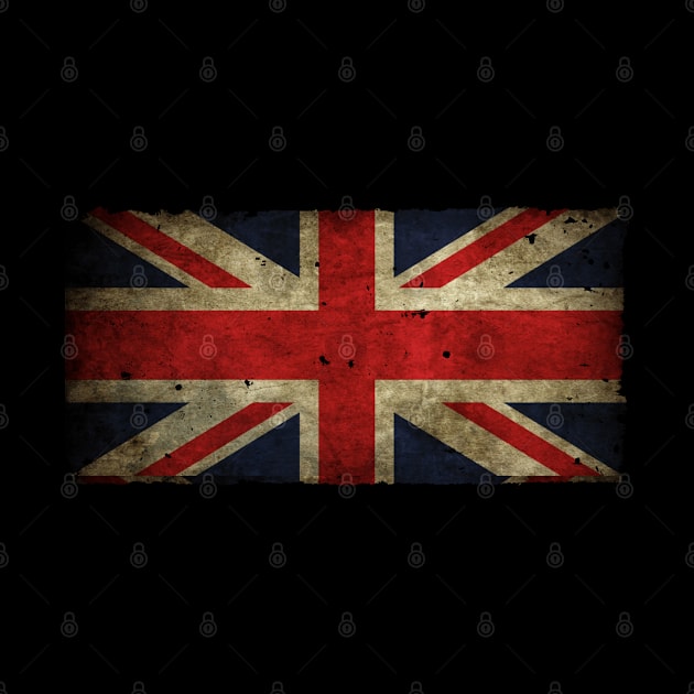 FLAG OF UK by gold package