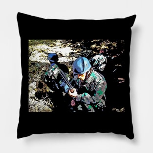 WW2 German Paratroopers Pillow