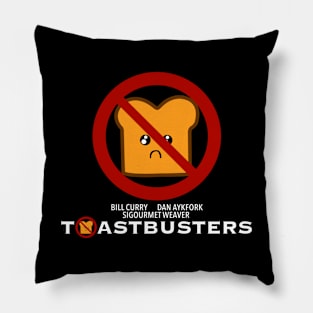 Toast Busters (Ghostbusters Parody) Pillow