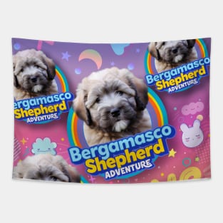 Bergamasco Sheepdog Puppy Tapestry