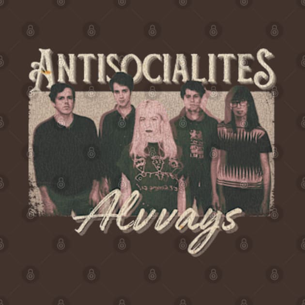 Alvvays Vintage 2011 // Antisocialites Original Fan Design Artwork by A Design for Life