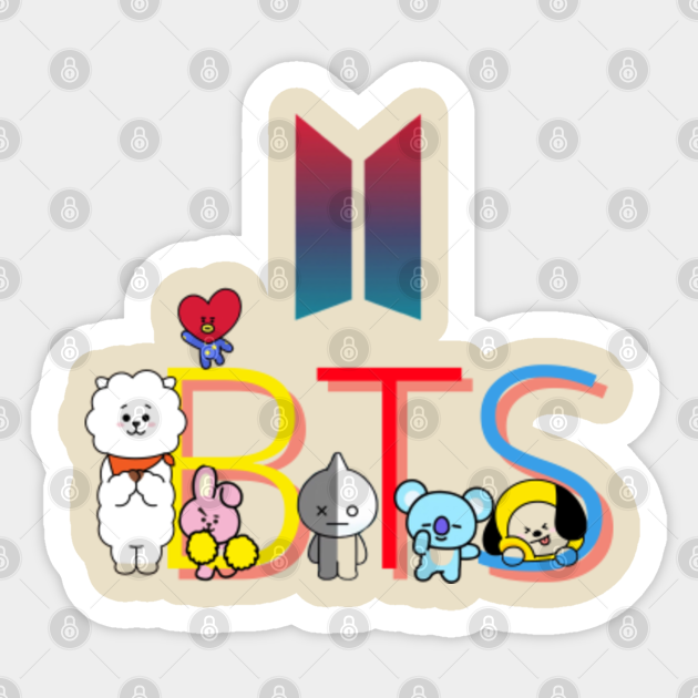 bts army bt21 GIFT - Bts Army - Sticker