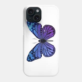 Galaxy Butterfly Geometric Animal Phone Case