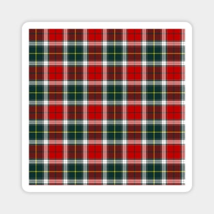 Christmas tartan flannel pattern Magnet