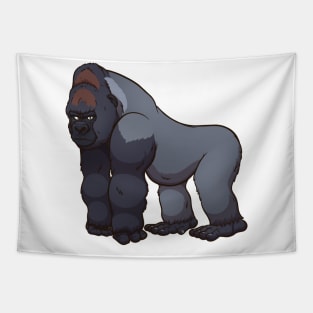 Silverback Gorilla Tapestry