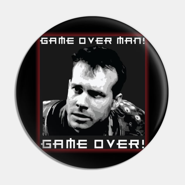 Game Over Man Game Over Quote Aliens Pin by joeysartworld