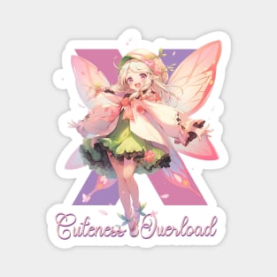 Cuteness Overload Fairy Girl Magnet