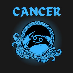 Cancer Crab Gothic Style T-Shirt