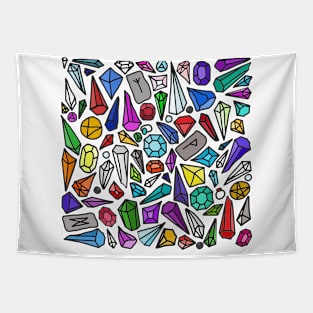 Gem Shards and Runestones Tapestry