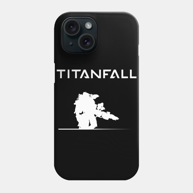 Titanfall White Phone Case by KerzoArt