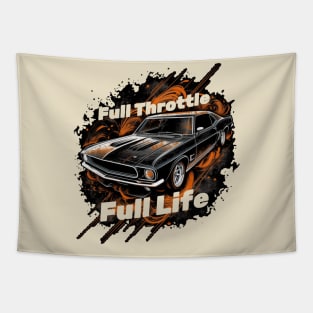 Full Throttle, Full Life Tapestry