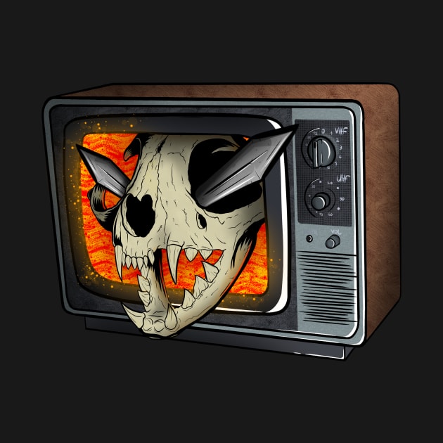 Skull TV Portal by Kruzal