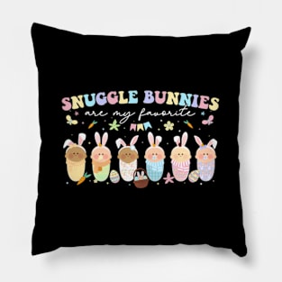 Snuggle Bunnies Are My Favorite Easter Mother Baby Ld Nicu Pillow