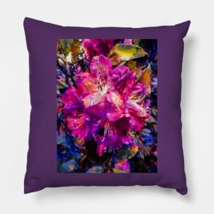The Colourful Rhododendron Pillow