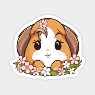 Cute Kawaii Guinea Pig Magnet