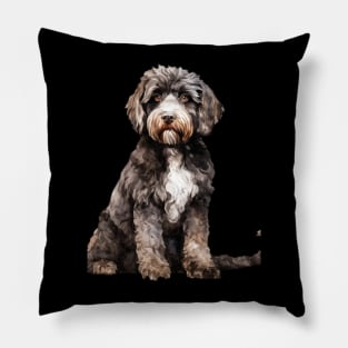 Portugese Water Dog Pillow