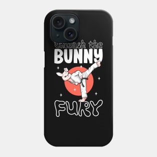 Bunny doing Hapkido Phone Case