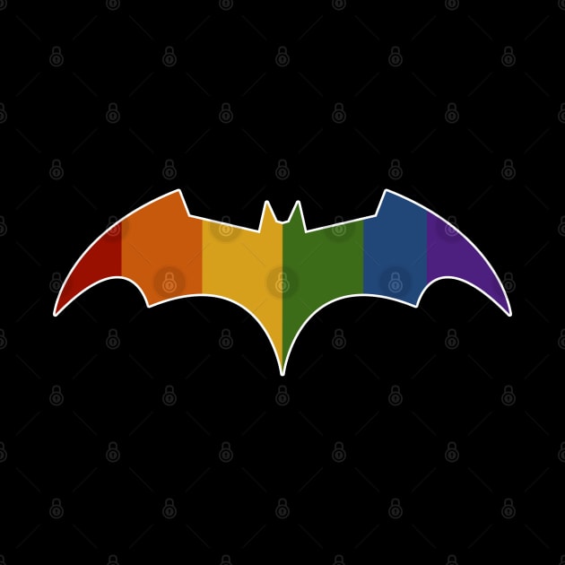 Kate Kane - Rainbow Pride Logo - LGBT by viking_elf