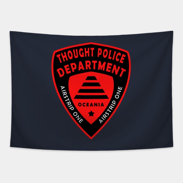 Thought Police Tapestry by Lyvershop