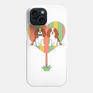 Cavalier King Charles Spaniel Boy and Girl Phone Case