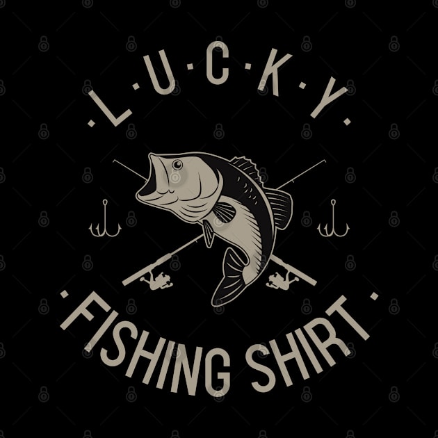 lucky fishing shirt by irvanelist