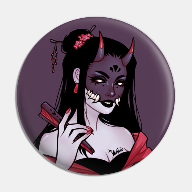 Lady Demon Pin by LinDemonic