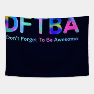 DFTBA (blobby colors) Tapestry