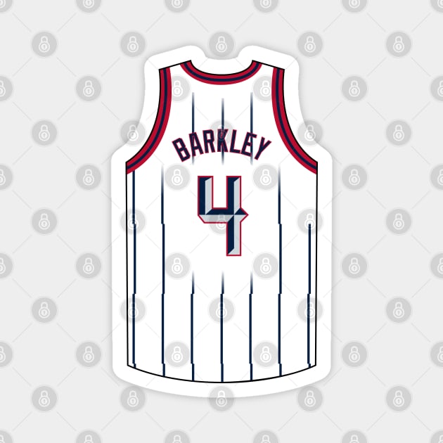 Charles Barkley Houston Jersey Qiangy Magnet by qiangdade