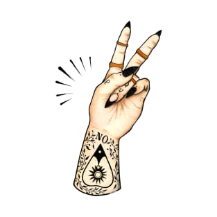 Ouija Hand - NO T-Shirt