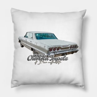 1963 Chevrolet Impala 4 Door Hardtop Pillow