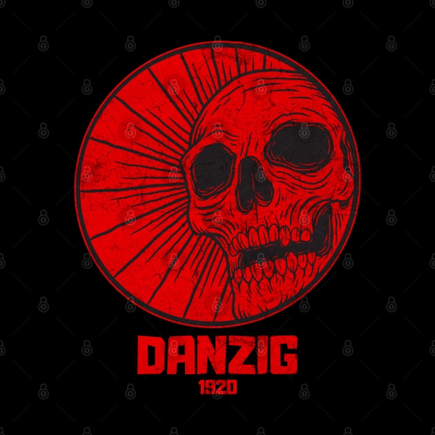 skull red danzig vintage vibes by lord cobra