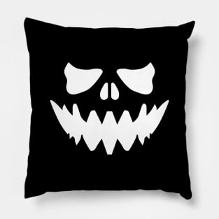 Scary face for halloween Pillow