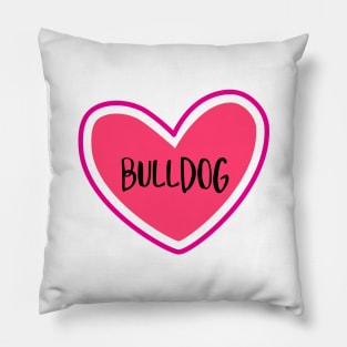 Bulldog Lover Pillow