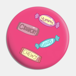 Candy Pieces Pin