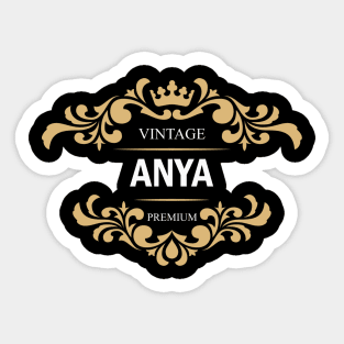 anya thug glasses meme Classic  Sticker for Sale by mathythailb