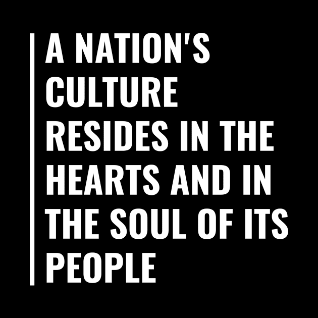 Nation's Culture is in Souls and Hearts of Its People by kamodan