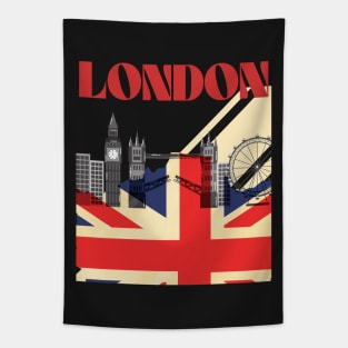 I Love London UK Travel more Wanderlust love Explore the city travel London souvenir Tapestry