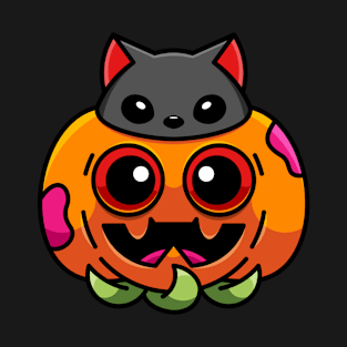 Pumpkin Cat T-Shirt