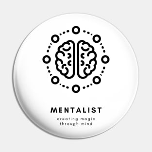 attractive Mentalist T-Shirt Pin